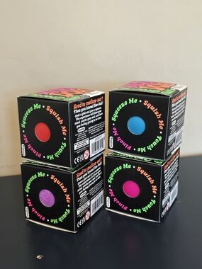 Authentic Needoh Groovy Glob - Stress Ball - Assorted Colors, LISTING IS FOR ONE